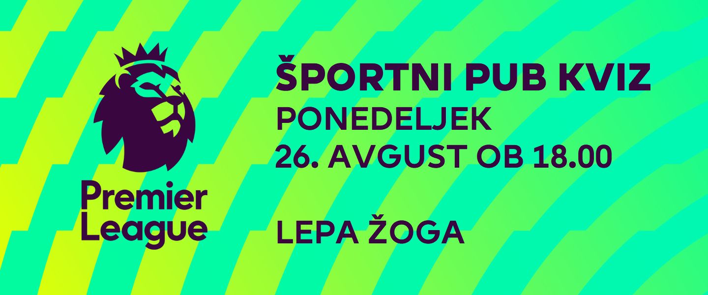 Športni Pub Kviz - Nogomet (Premier League)