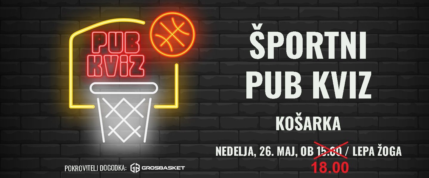 Športni Pub Kviz - Košarka