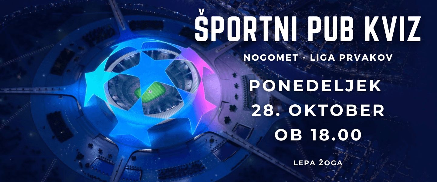 Športni Pub Kviz - Liga prvakov