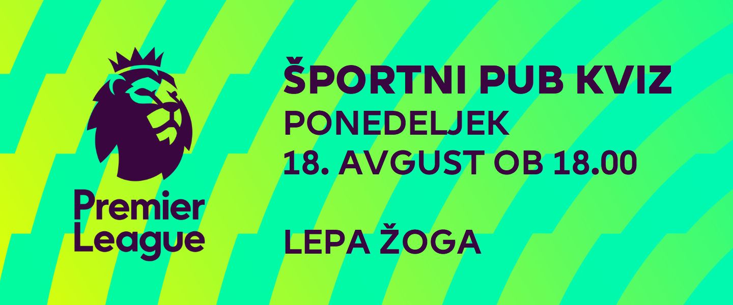Športni pub kviz - Nogomet (Premier League)