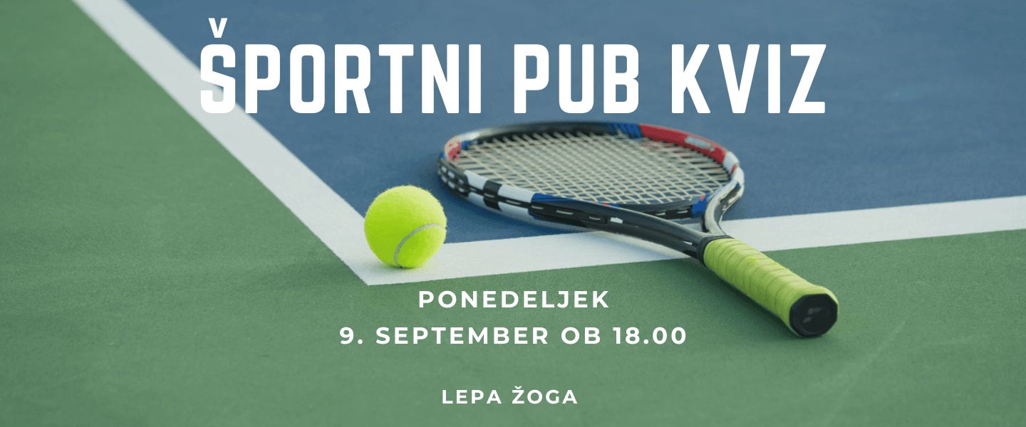 Športni Pub Kviz - Tenis