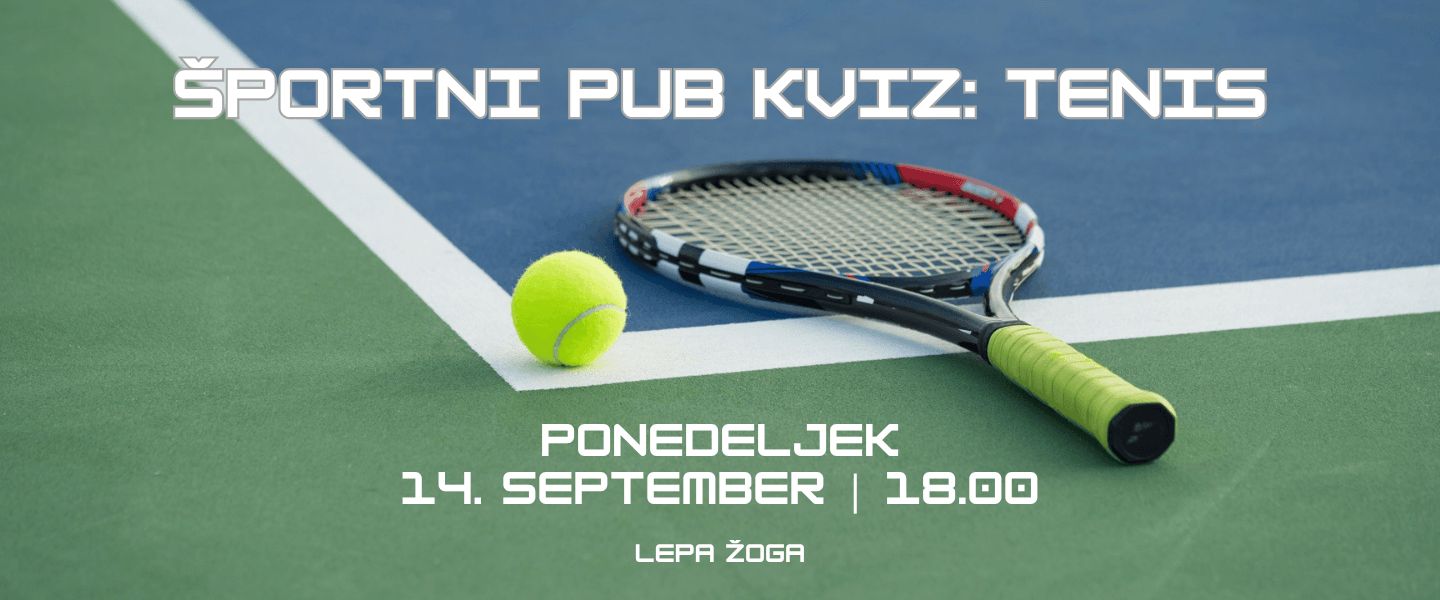 Športni Pub Kviz - Tenis