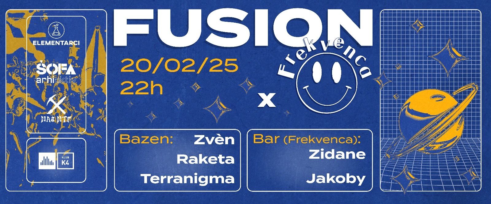 Fusion x Frekvenca FA x FKKT x NTF w/ Terranigma, Raketa, Zvèn // @K4
