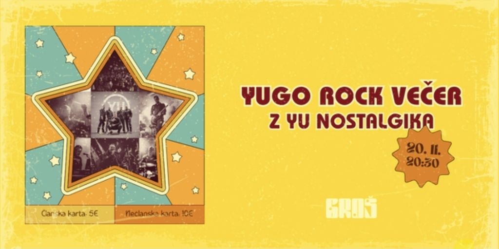 YUGO ROCK VEČER