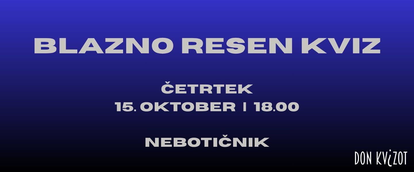 Blazno resen kviz