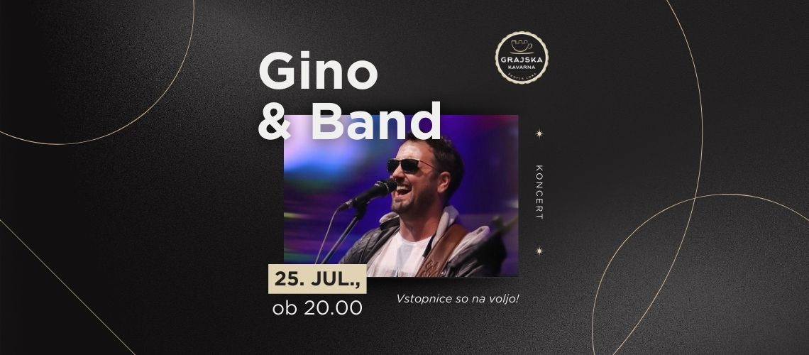 Gino & Band v Škofji Loki!