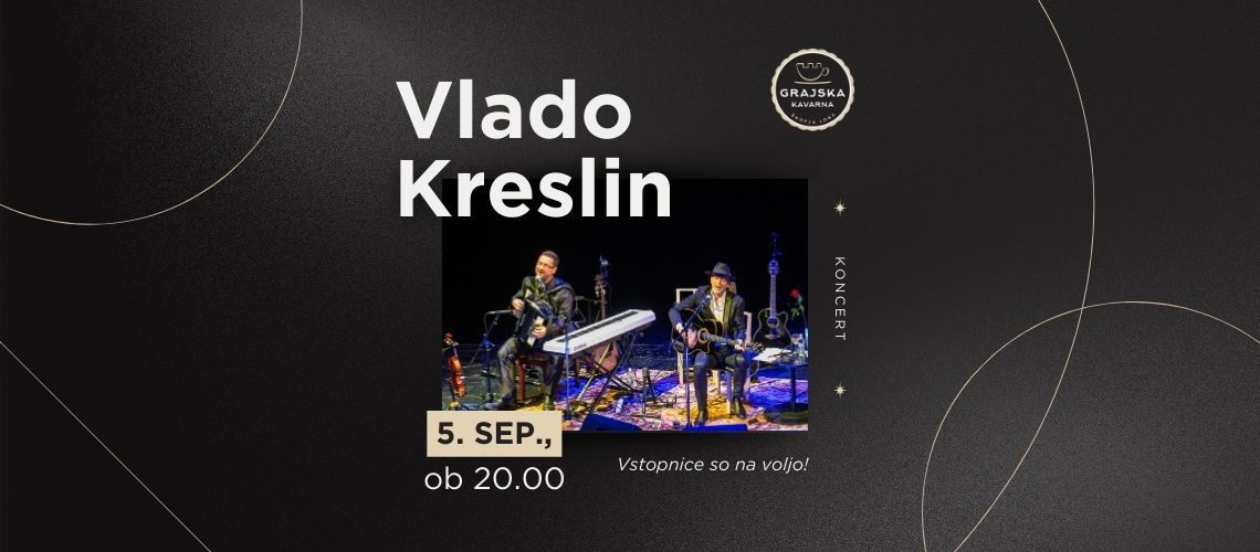 Vlado Kreslin in Iztok Cergol v Škofji Loki!
