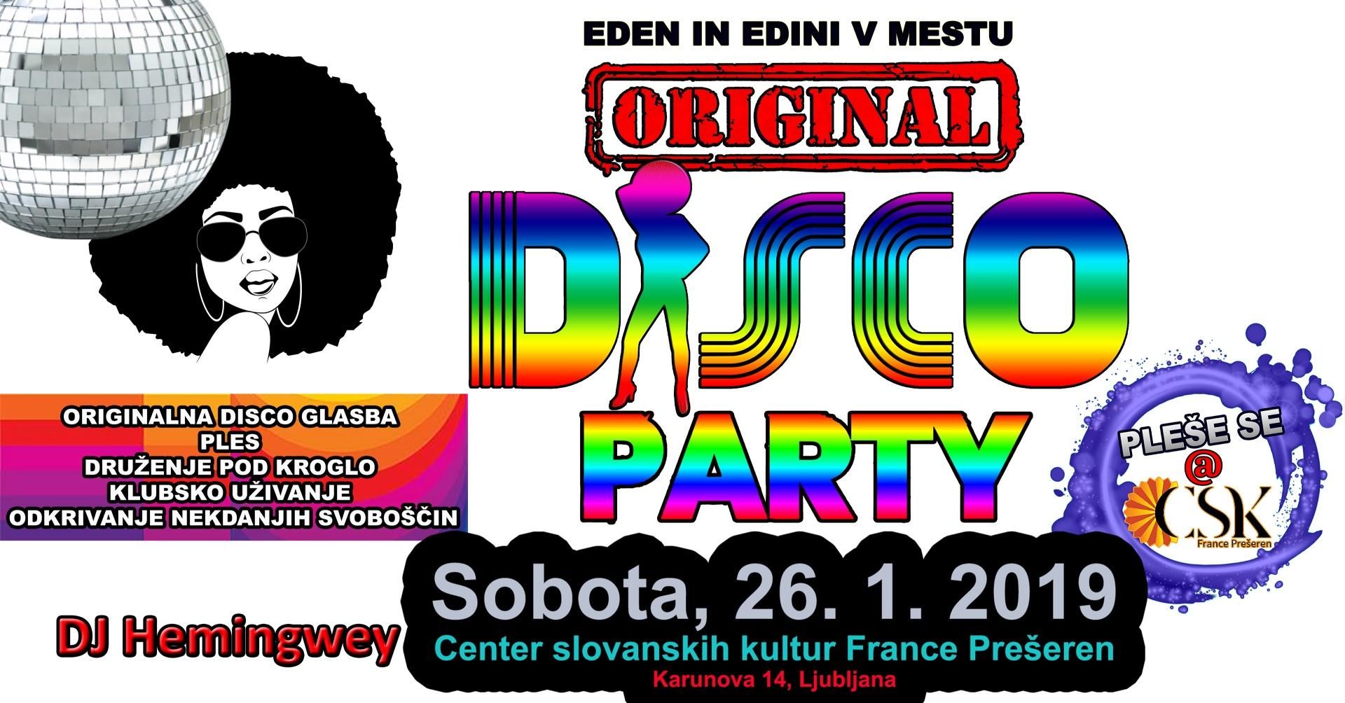 Original Disco Party