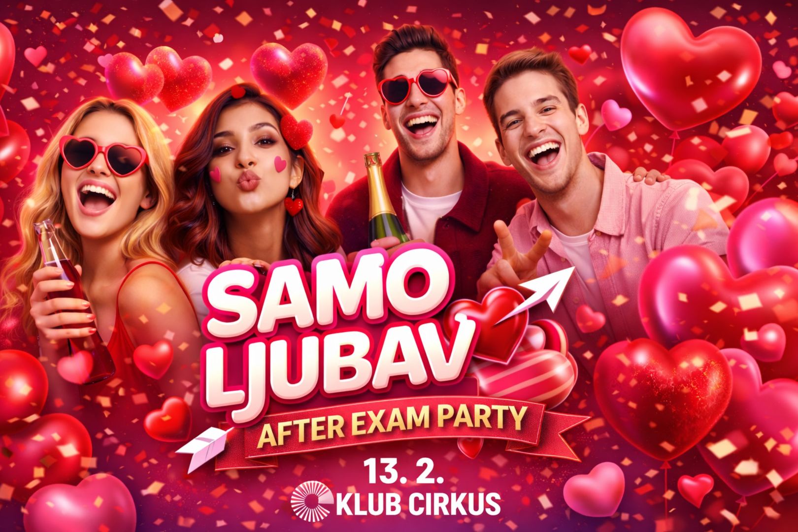 ❤️SAMO LJUBAV - 🎉AFTER EXAM PARTY 13/2