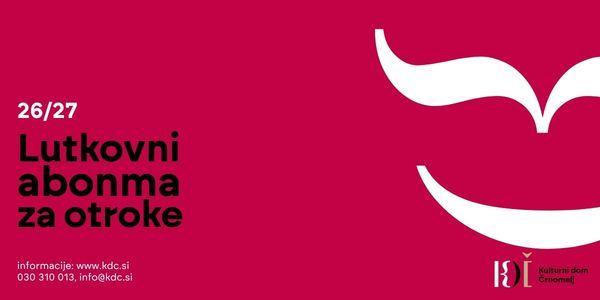 Lutkovni abonma za otroke 26/27