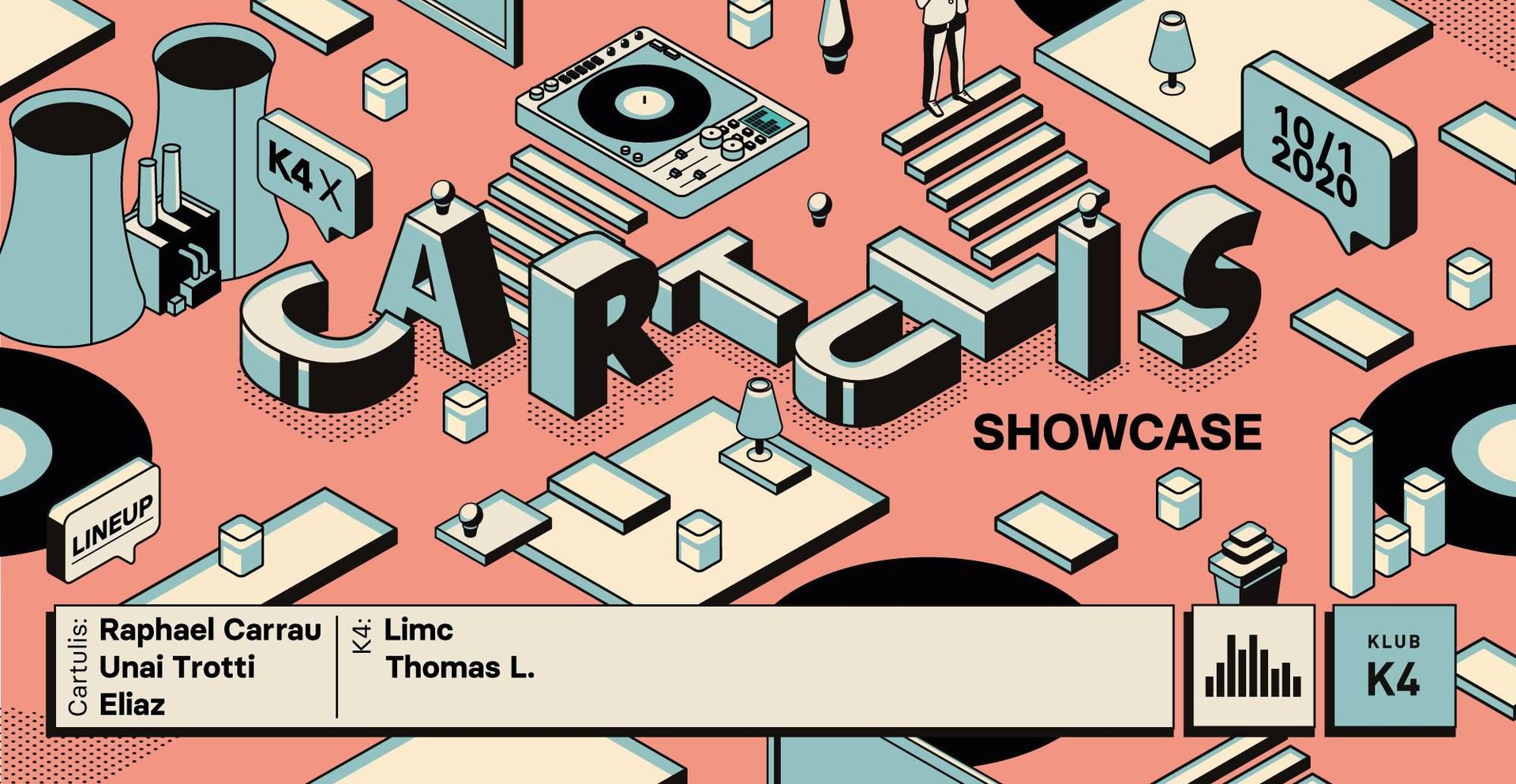 K4 x Cartulis showcase : Raphael Carrau & Unai Trotti (UK)