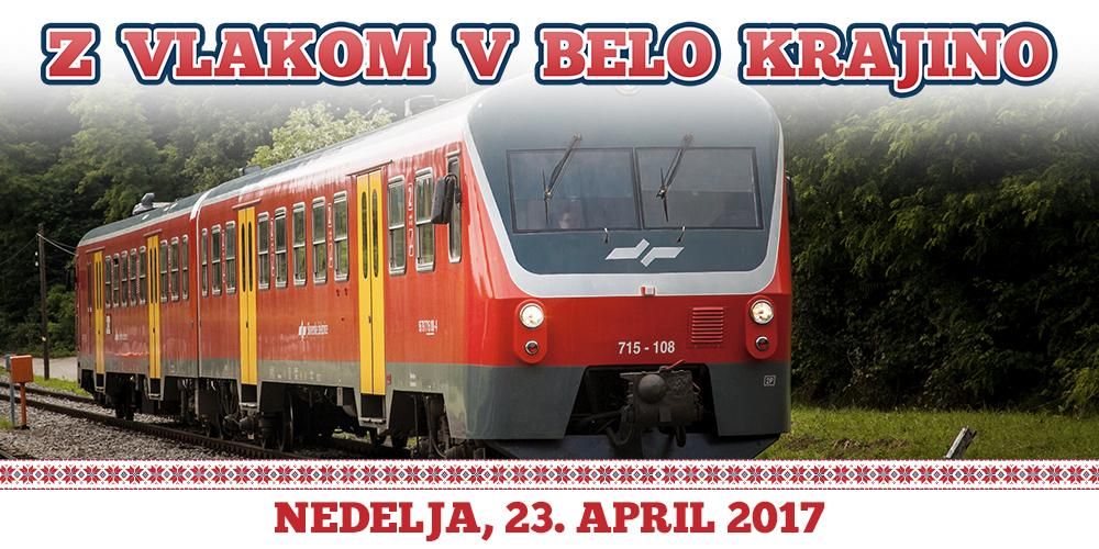 Z VLAKOM V BELO KRAJINO- DOBRODELNI VLAK