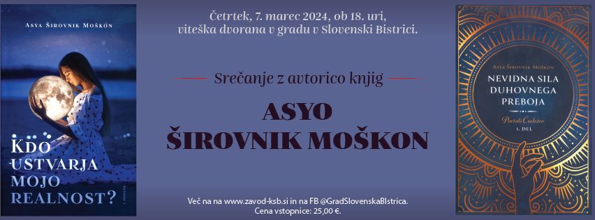 Srečanje z Asyo Širovnik Moškon
