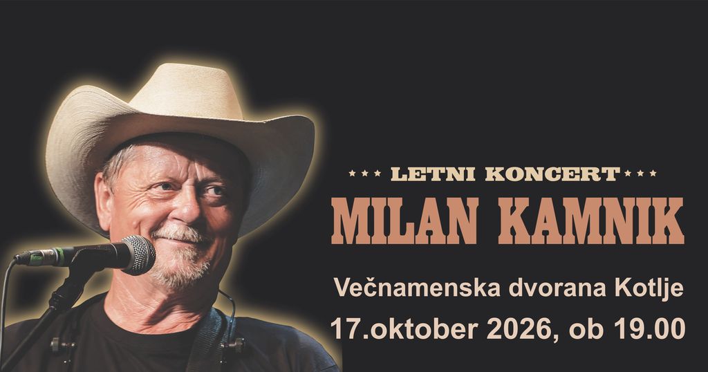 Letni koncert Milana Kamnika