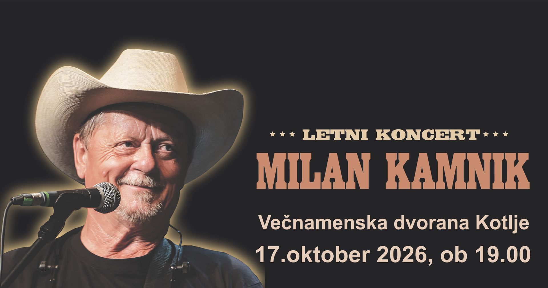 Letni koncert Milana Kamnika