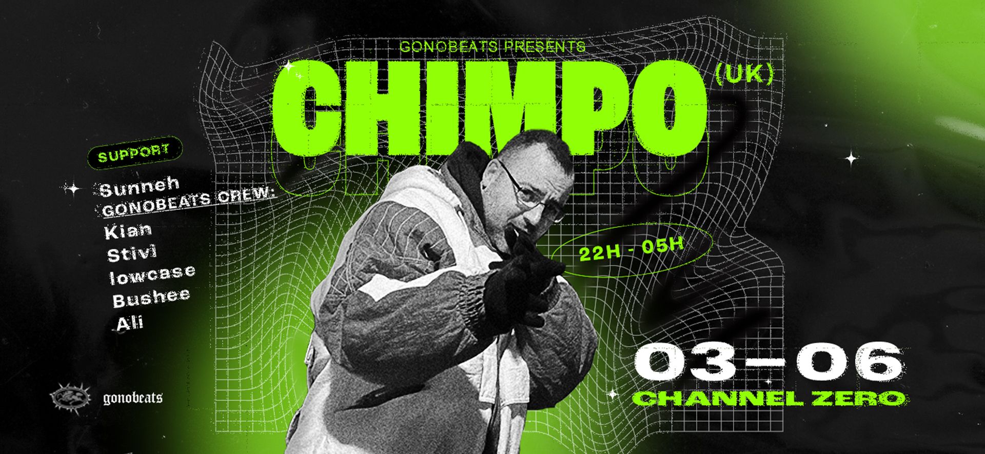 gonobeats presents: CHIMPO (UK)