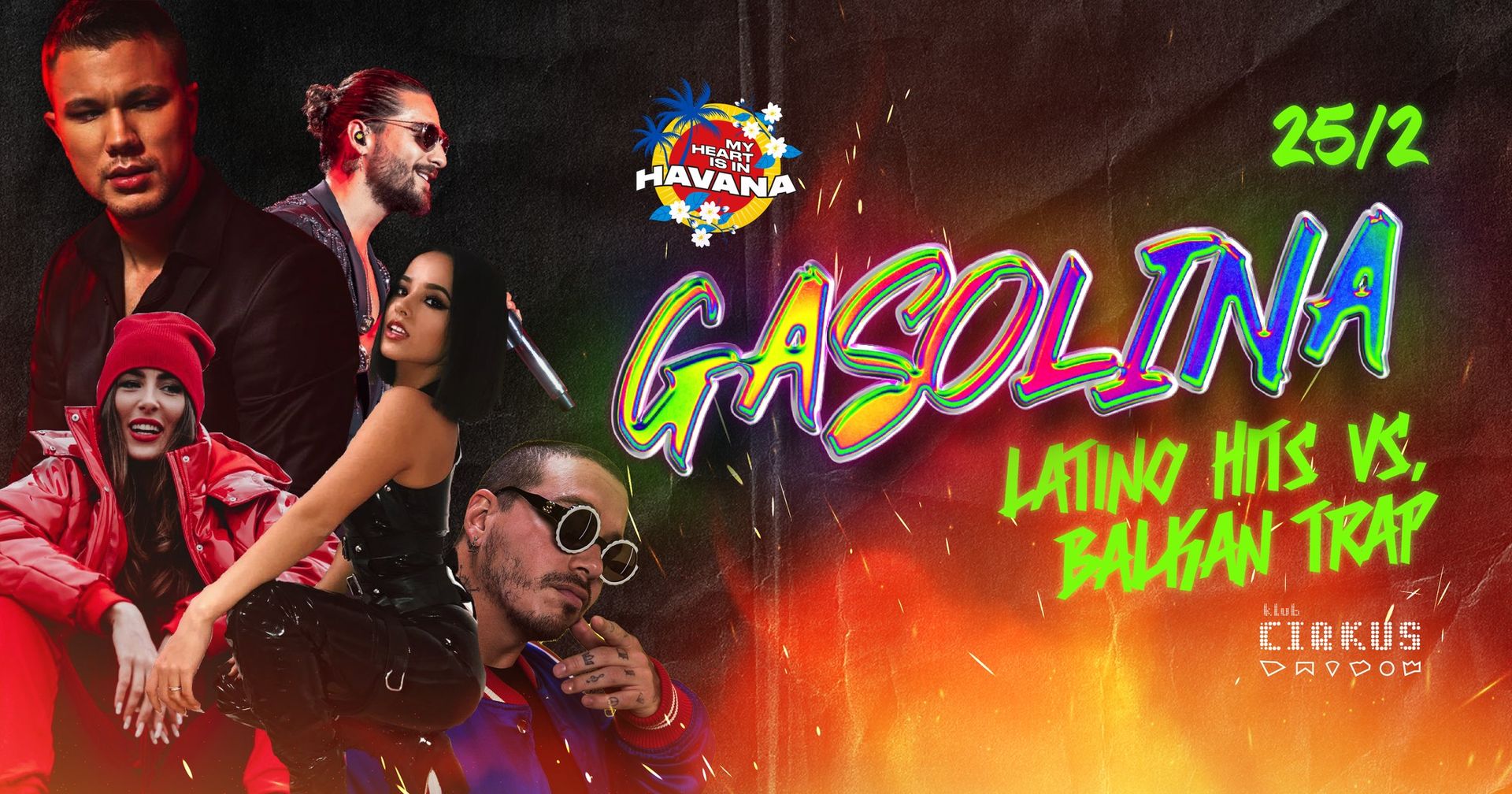 GASOLINA / LATINO VS. BALKAN TRAP