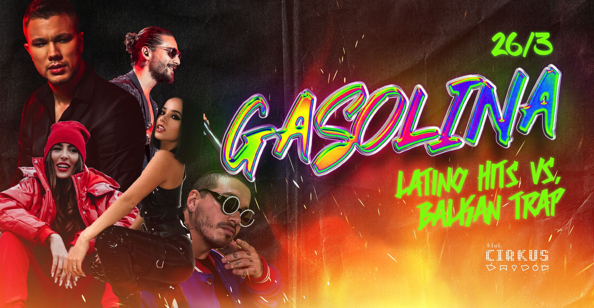 GASOLINA / LATINO VS. BALKAN TRAP
