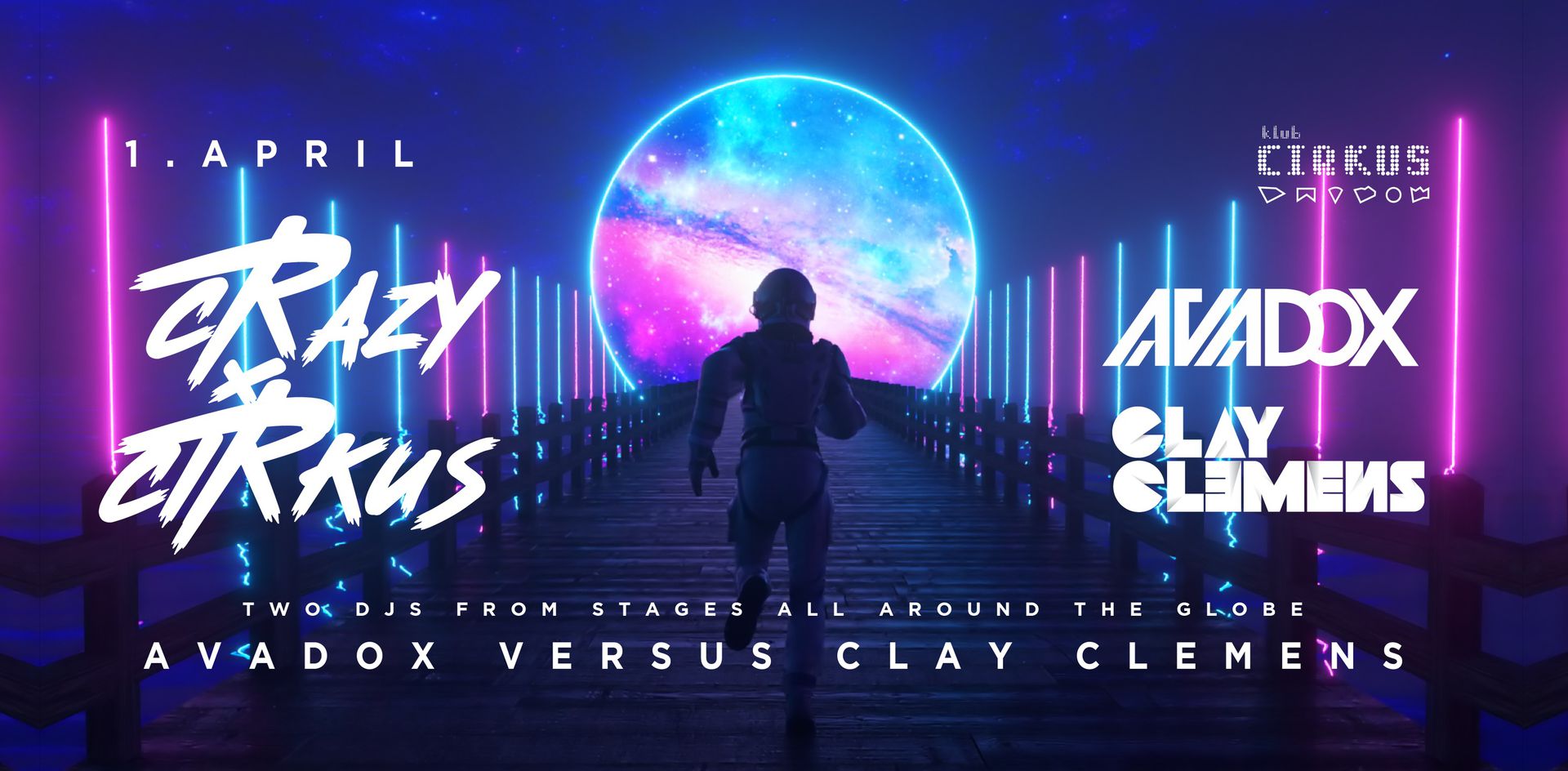 CRAZY CIRKUS: AVADOX x CLAY CLEMENS