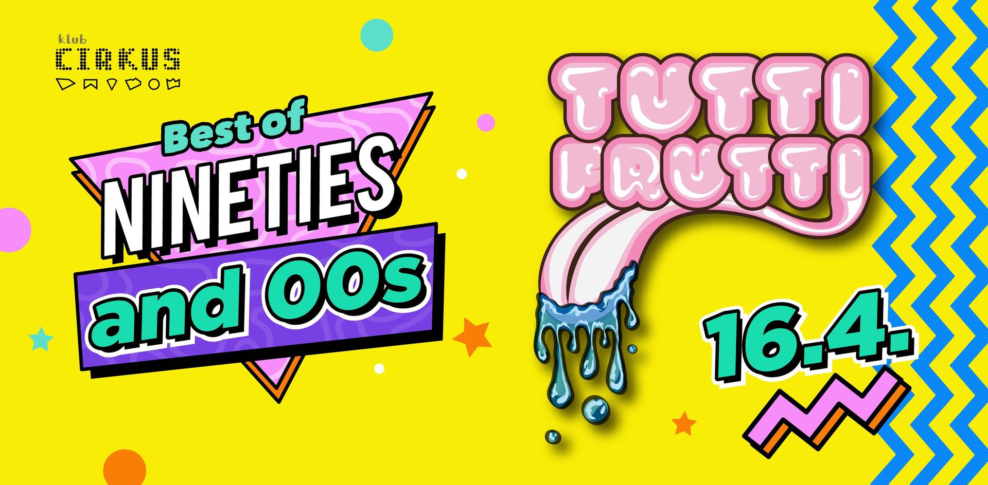 TUTTI FRUTTI: 90s & 00s Hits