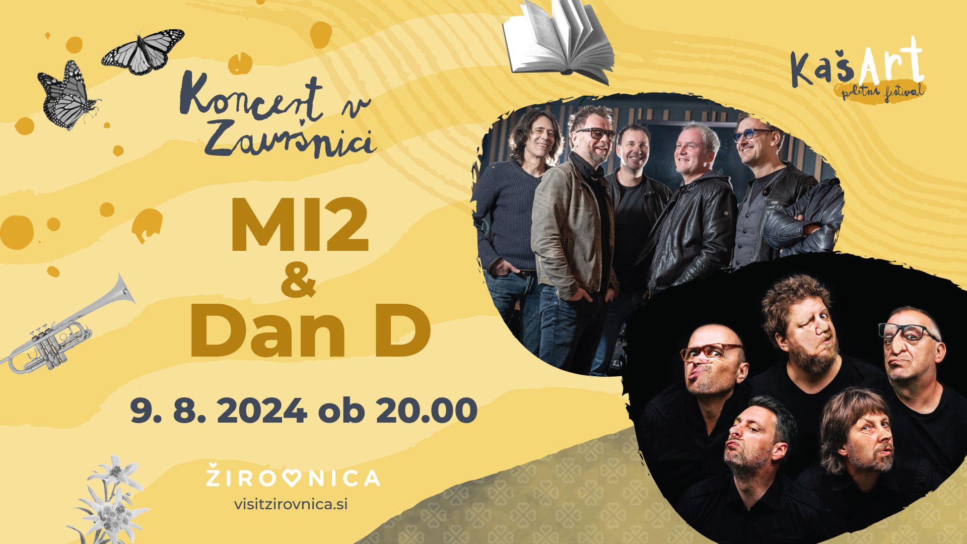 Koncert v Završnici - MI2 & DAN D