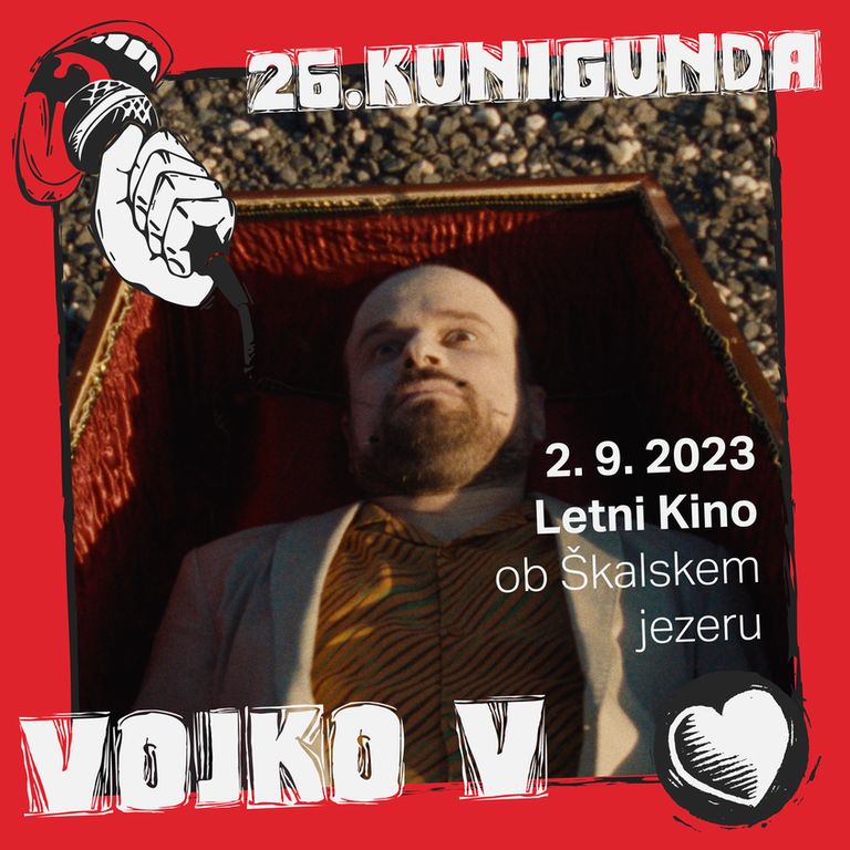 Vojko V (HR), Ajs Nigrutin (SRB), Smoke Mardeljano (SRB), Kajbo (NEM), Ivč // 26. festival Kunigunda