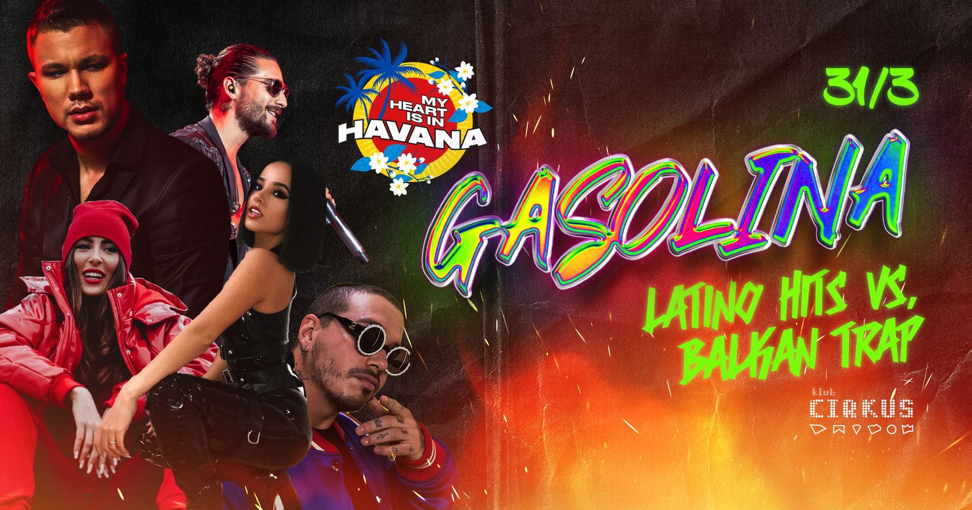 GASOLINA / LATINO VS. BALKAN TRAP