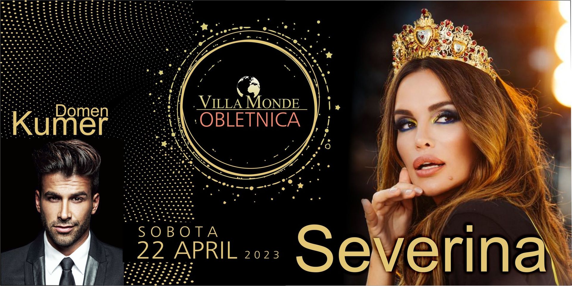 Obletnica Villa Monde 2023 - Severina in Domen Kumer
