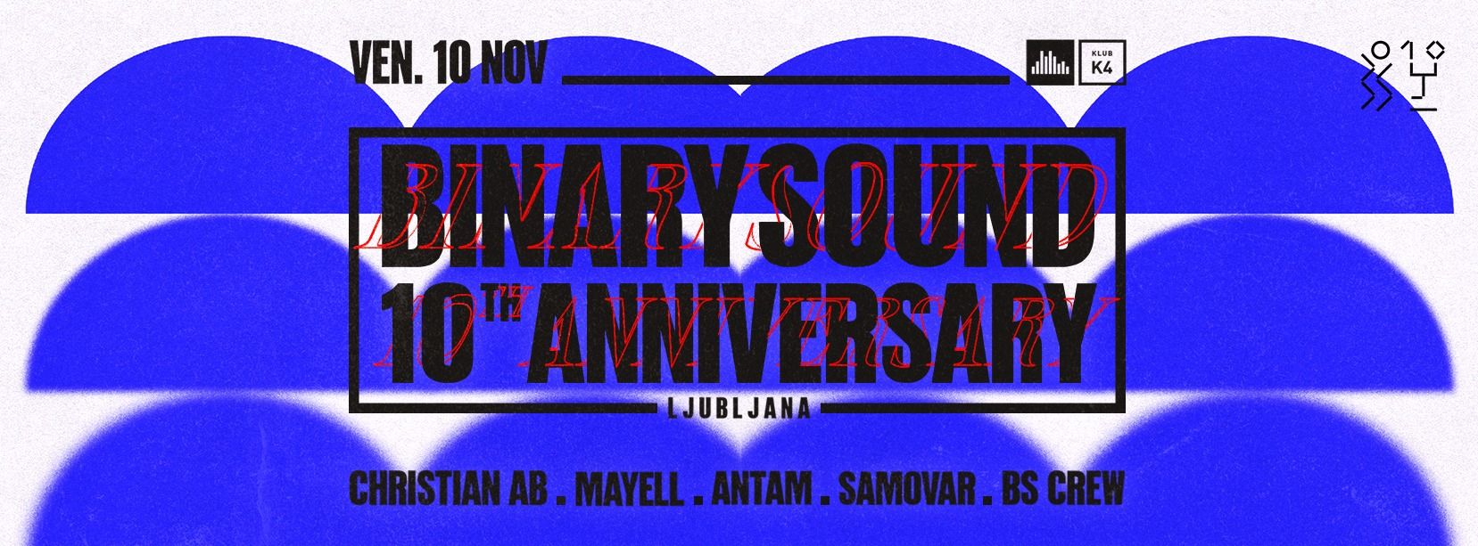 BS10Y - Ljubljana : Christian AB, Mayell, ANTAM, Samovar & BS Crew