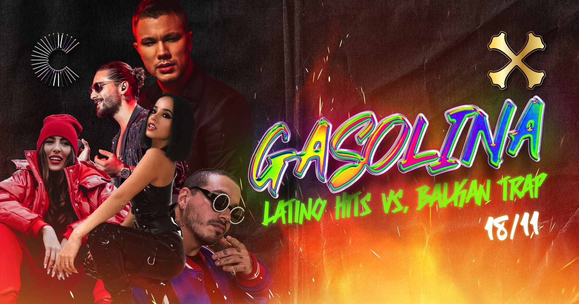 GASOLINA / LATINO VS. BALKAN TRAP