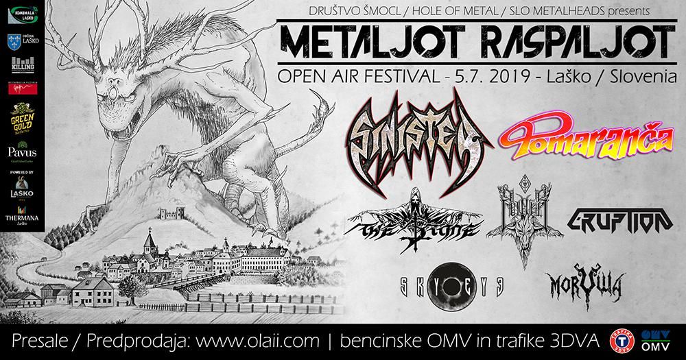 METALJOT RASPALJOT open air festival 2019