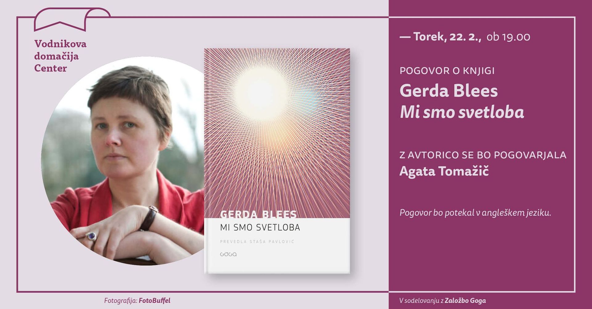 IZBRANO | Gerda Blees: Mi smo svetloba
