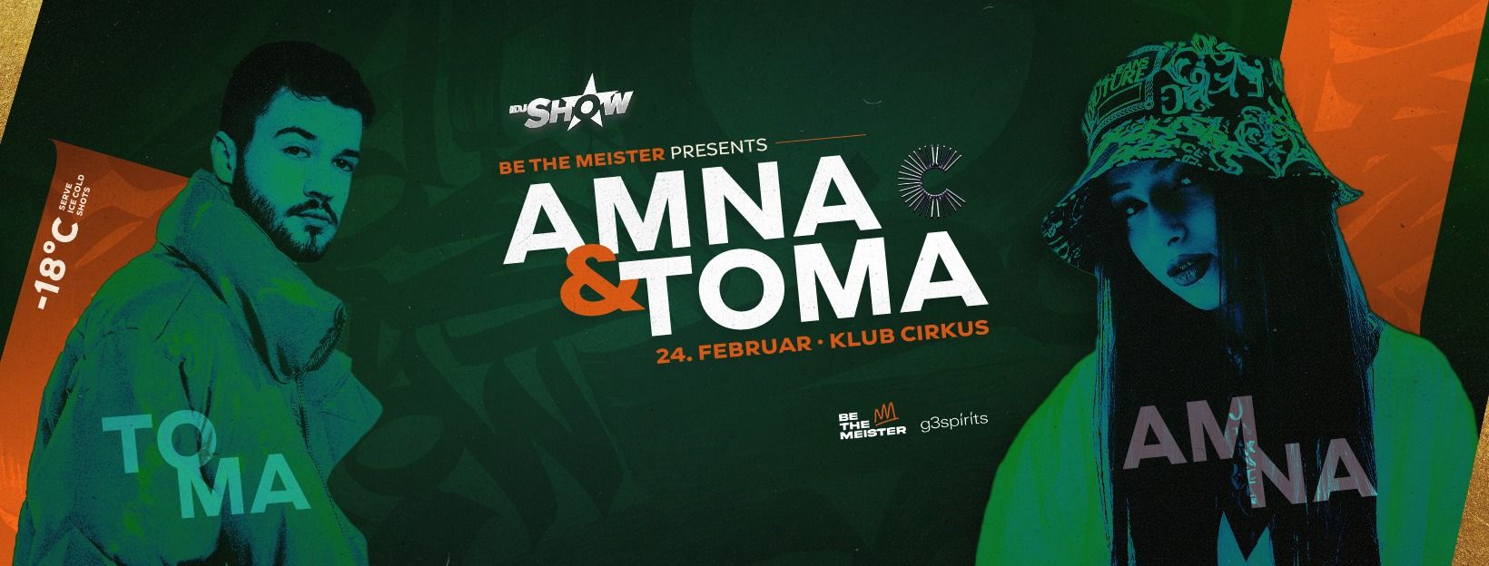 IDJ show  AMNA&TOMA
