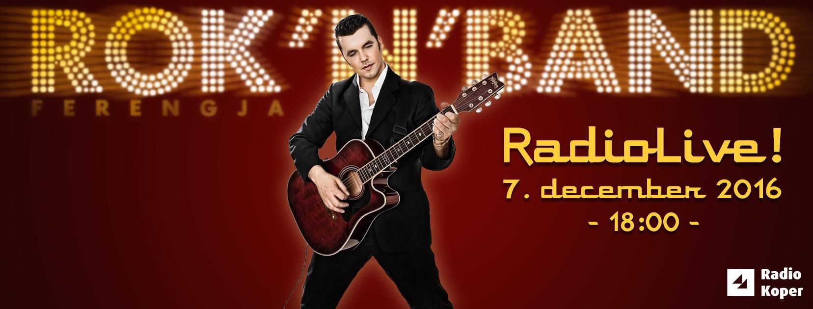 Rok'N'band v oddaji radioLive!