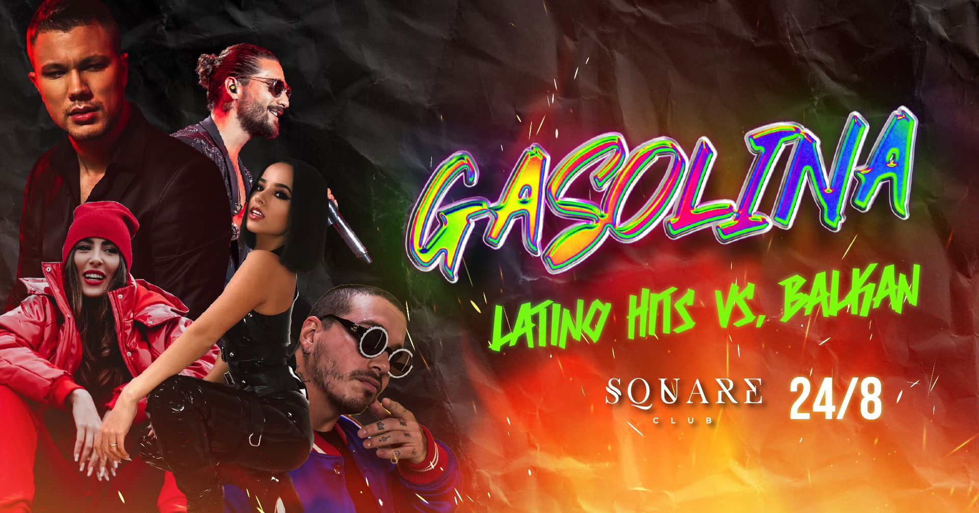 Gasolina / Latino vs. Balkan 23.8.