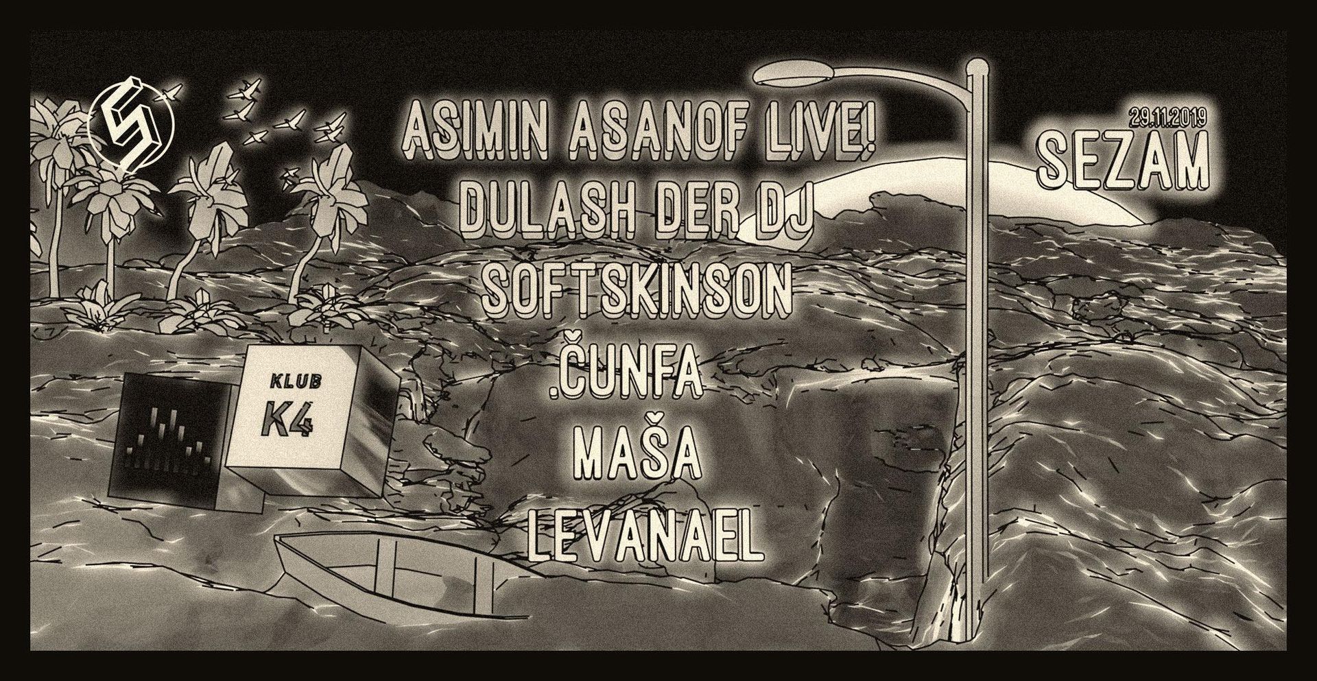SEZAM W/ Asimin Asanof live!