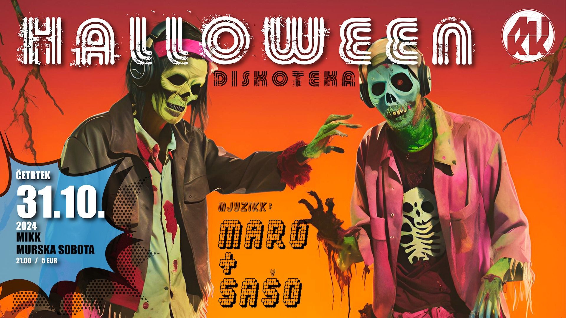 Halloween diskoteka