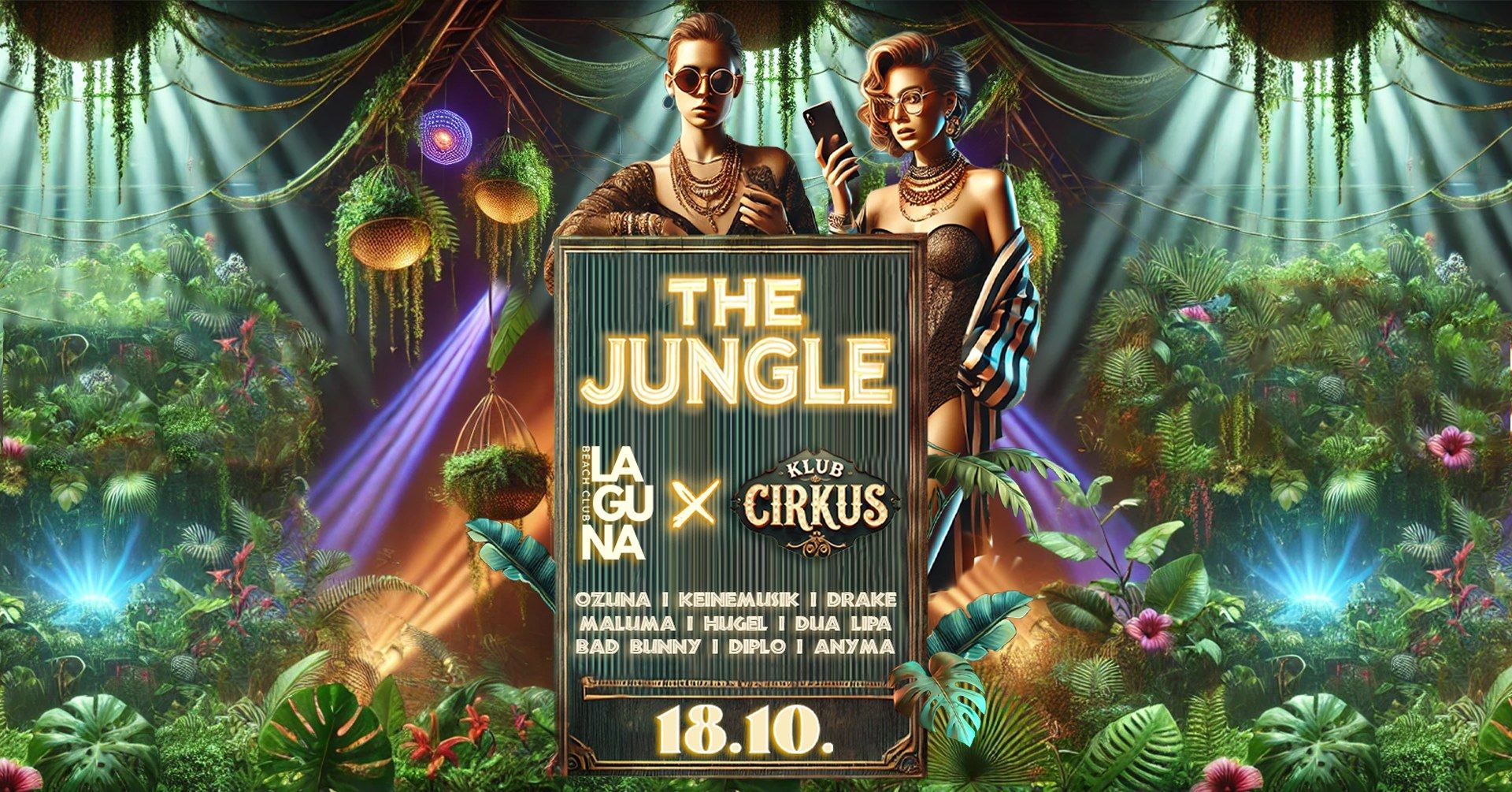 JUNGLE PREMIERA 18/10