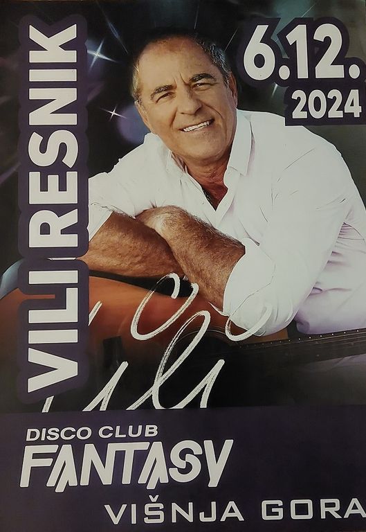 Vili Resnik v Disco Clubu Fantasy