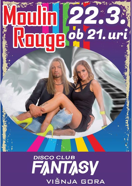 Moulin Rouge v Disco Clubu Fantasy