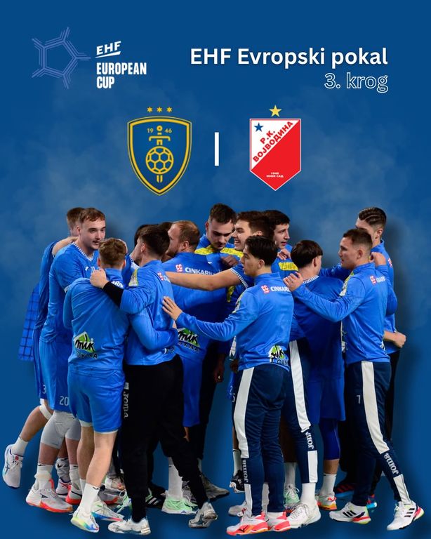 EHF evropski pokal: RK Celje Pivovarna Laško-RK Vojvodina (SRB)