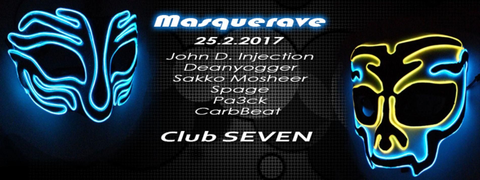 Masquerave electronic event // 25.2.2017 ob 21h // Club SEVEN