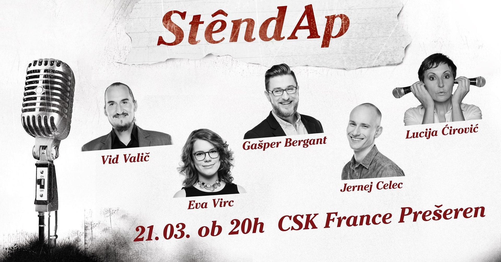 StendAp v CSK France Prešeren