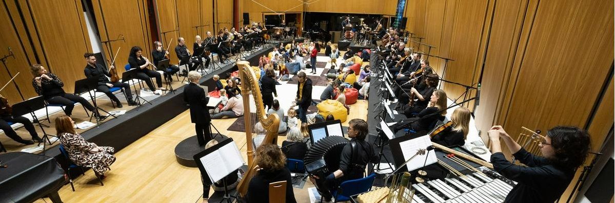 Javna generalka | Drugi simfonični koncert za dojenčke in malčke | skladatelja Matej Bonin, Svetlana Maraš in Simfoniki RTV Slovenija