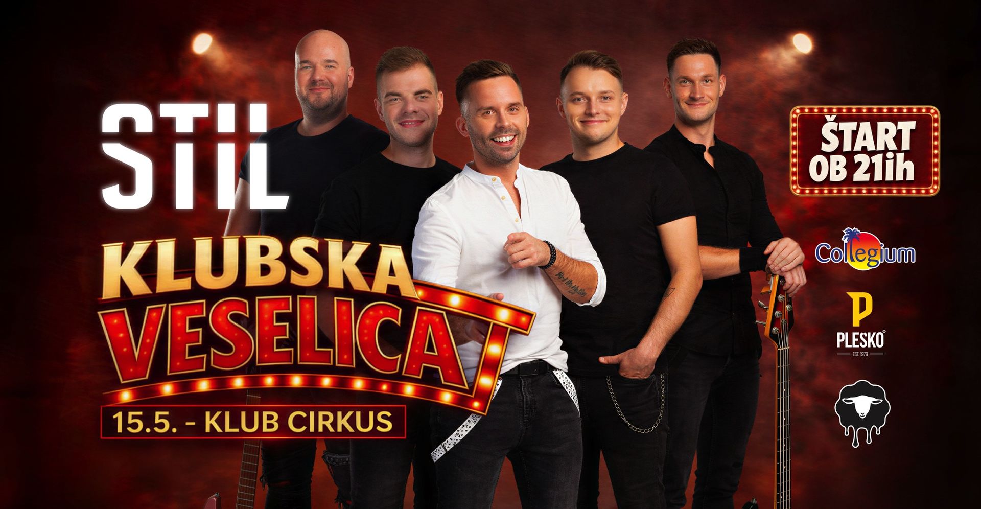 KLUBSKA VESELICA:  | Ansambel STIL | 15.Maj 2026