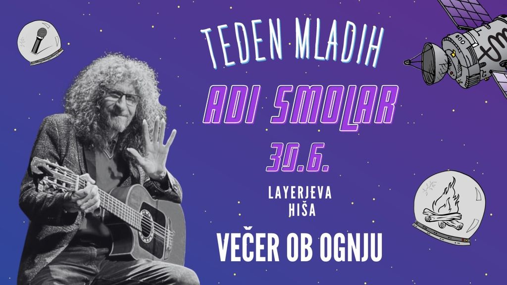 Adi Smolar v Kranju