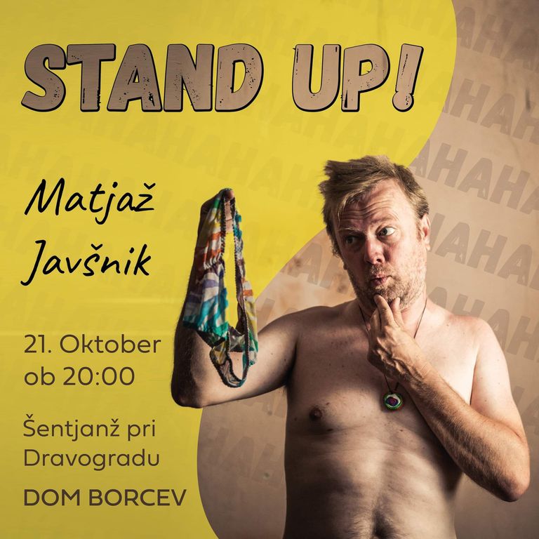 STAND UP: MATJAŽ JAVŠNIK