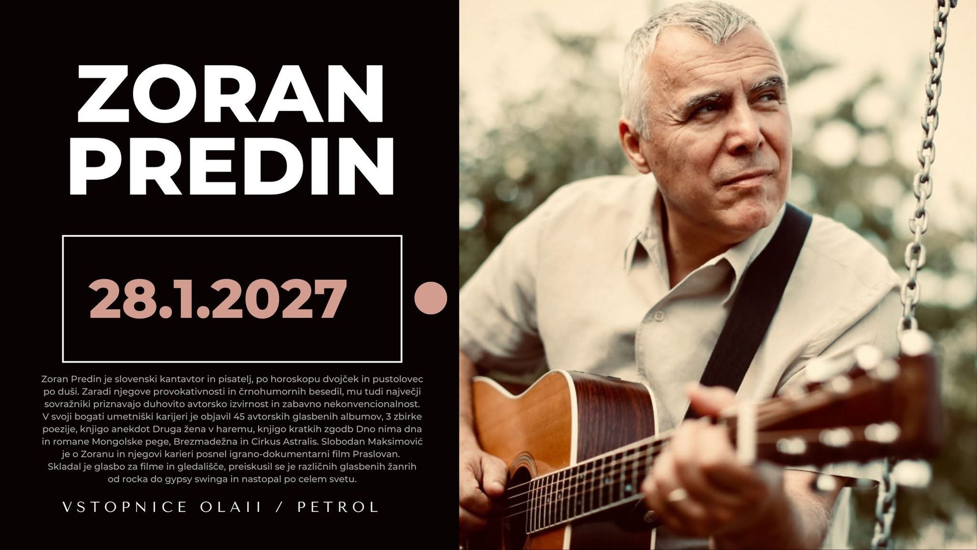 ZORAN PREDIN v Stražišču