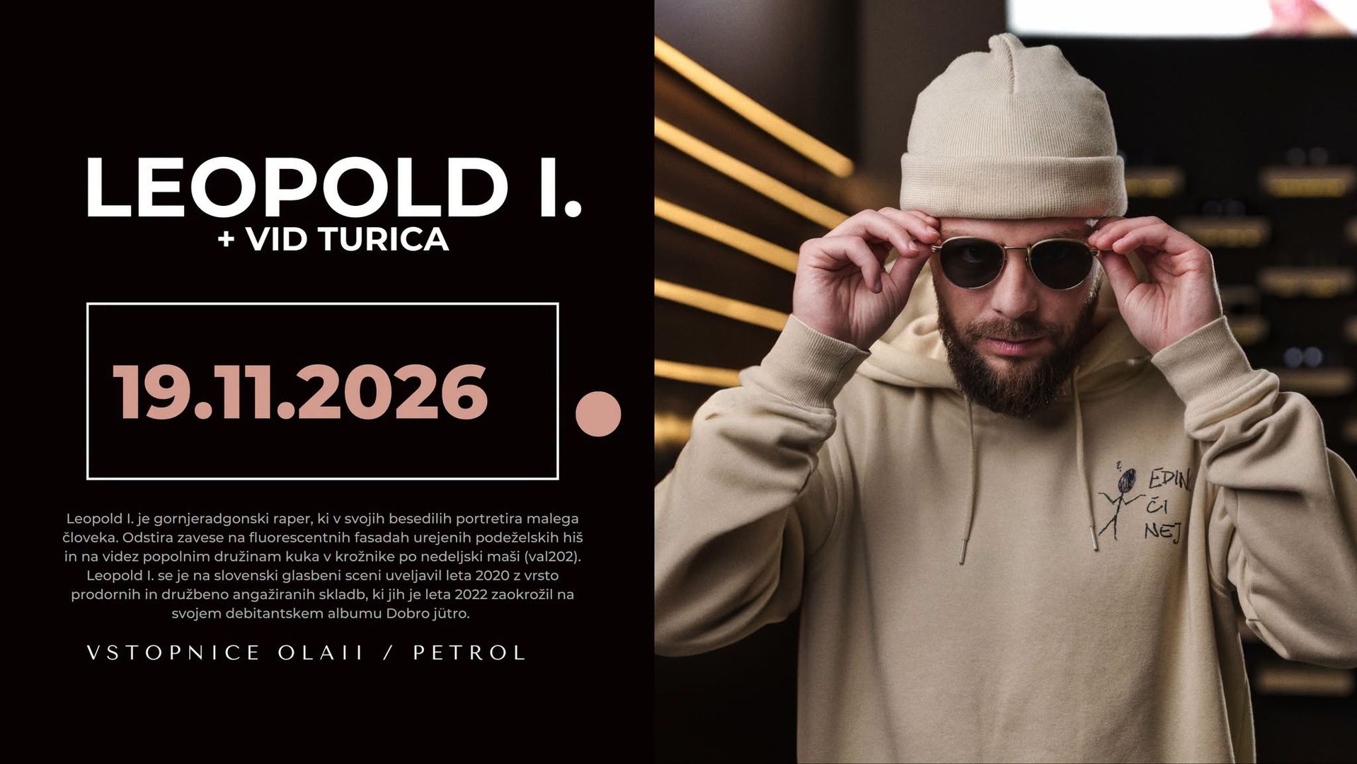 LEOPOLD I. + Vid Turica v Stražišču
