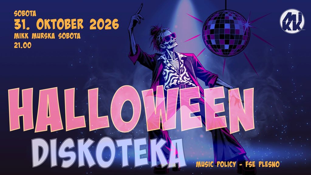 Halloween diskoteka @MIKK
